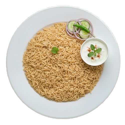 Plain Pulao (without Kabab)